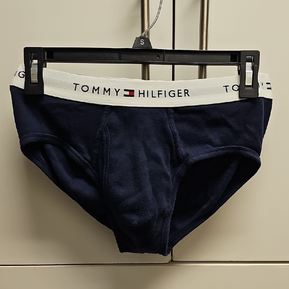 Tommy Hilfiger Blue Briefs Classic Style - Picture 1 of 1